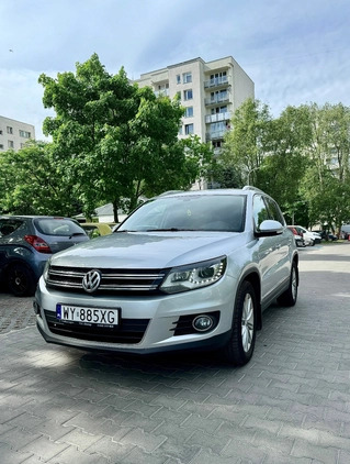 Volkswagen Tiguan cena 49800 przebieg: 98604, rok produkcji 2013 z Warszawa małe 326
